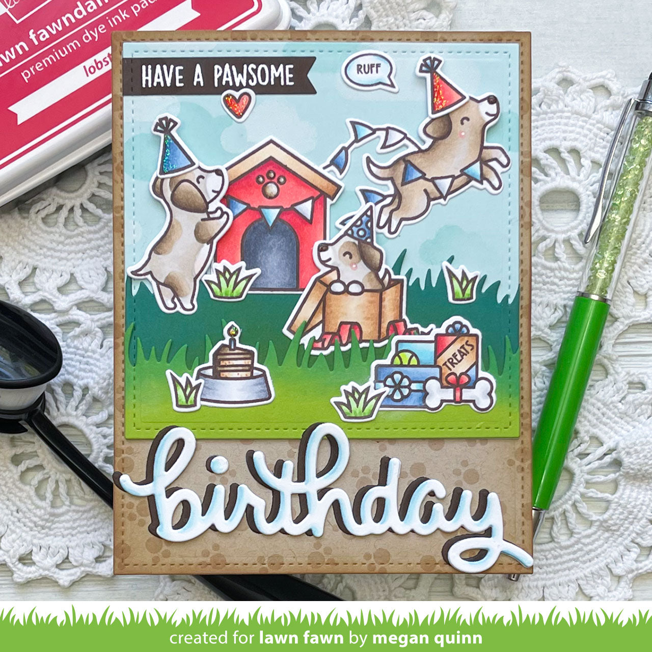 Lawn Fawn - Yappy Birthday
