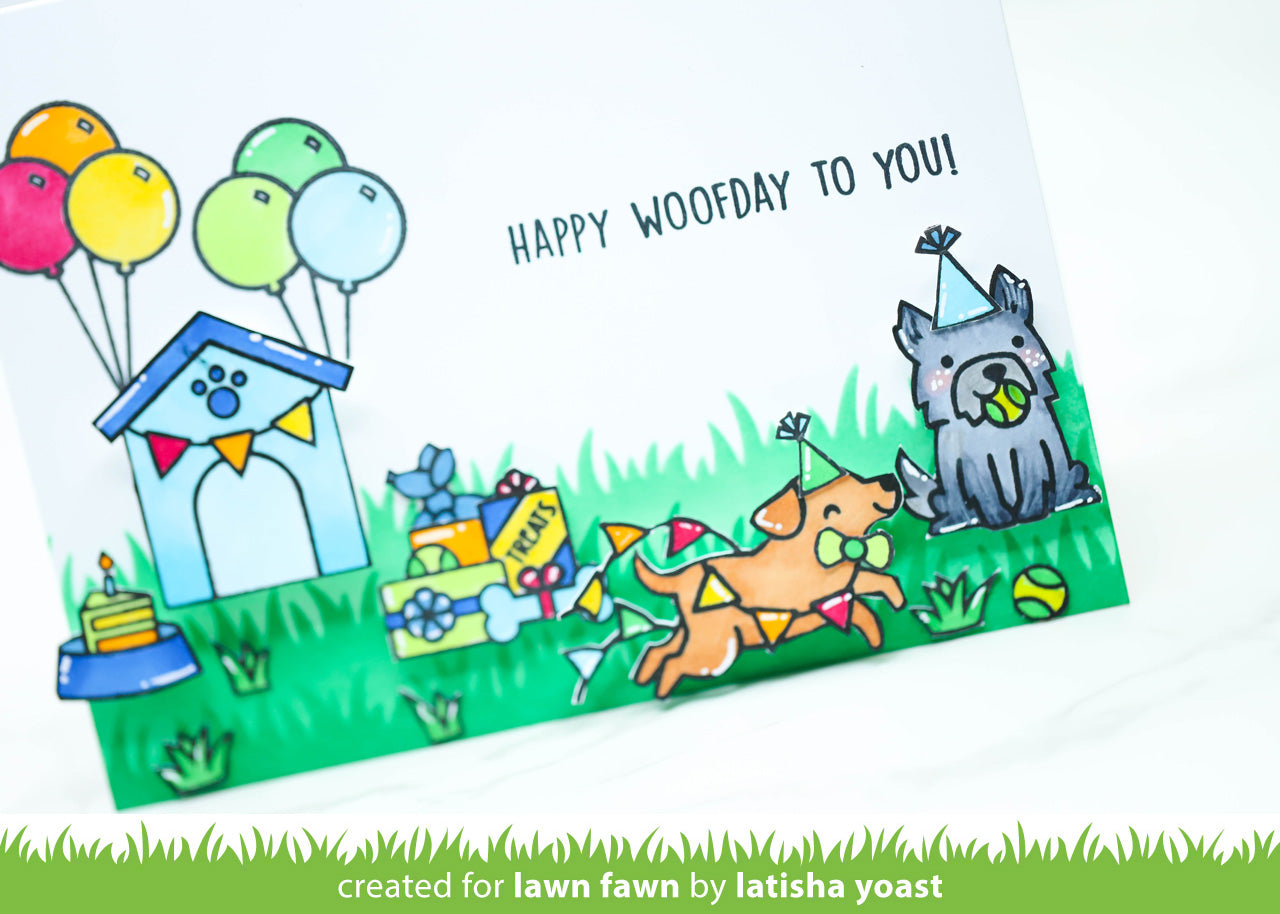 Lawn Fawn - Yappy Birthday