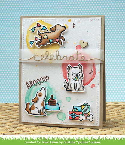 Lawn Fawn - Yappy Birthday