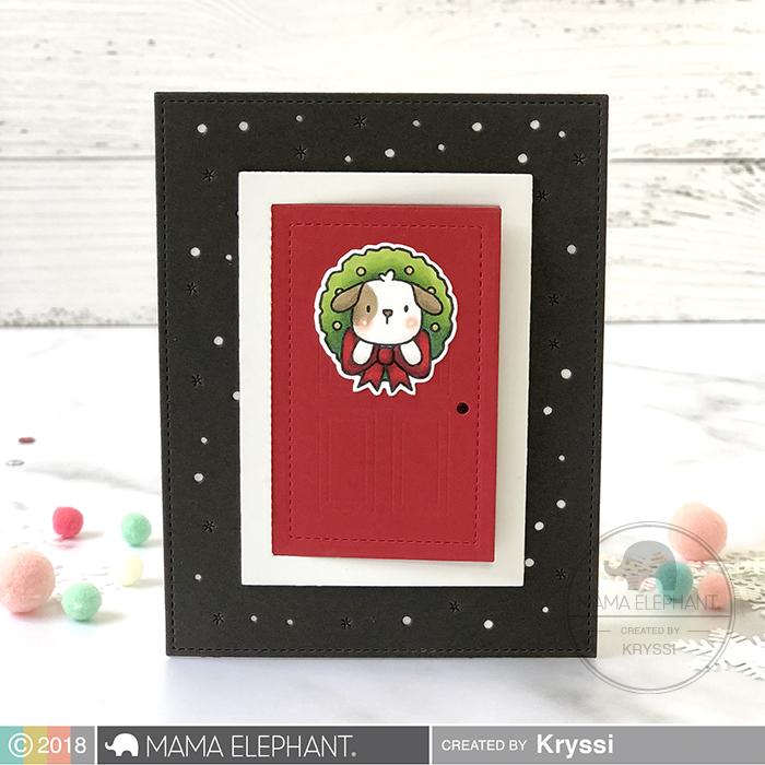 Mama Elephant - Fancy Door Frame - Creative Cuts