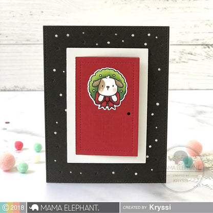 Mama Elephant - Fancy Door Frame - Creative Cuts