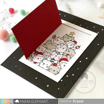 Mama Elephant - Fancy Door Frame - Creative Cuts