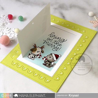 Mama Elephant - Fancy Door Frame - Creative Cuts