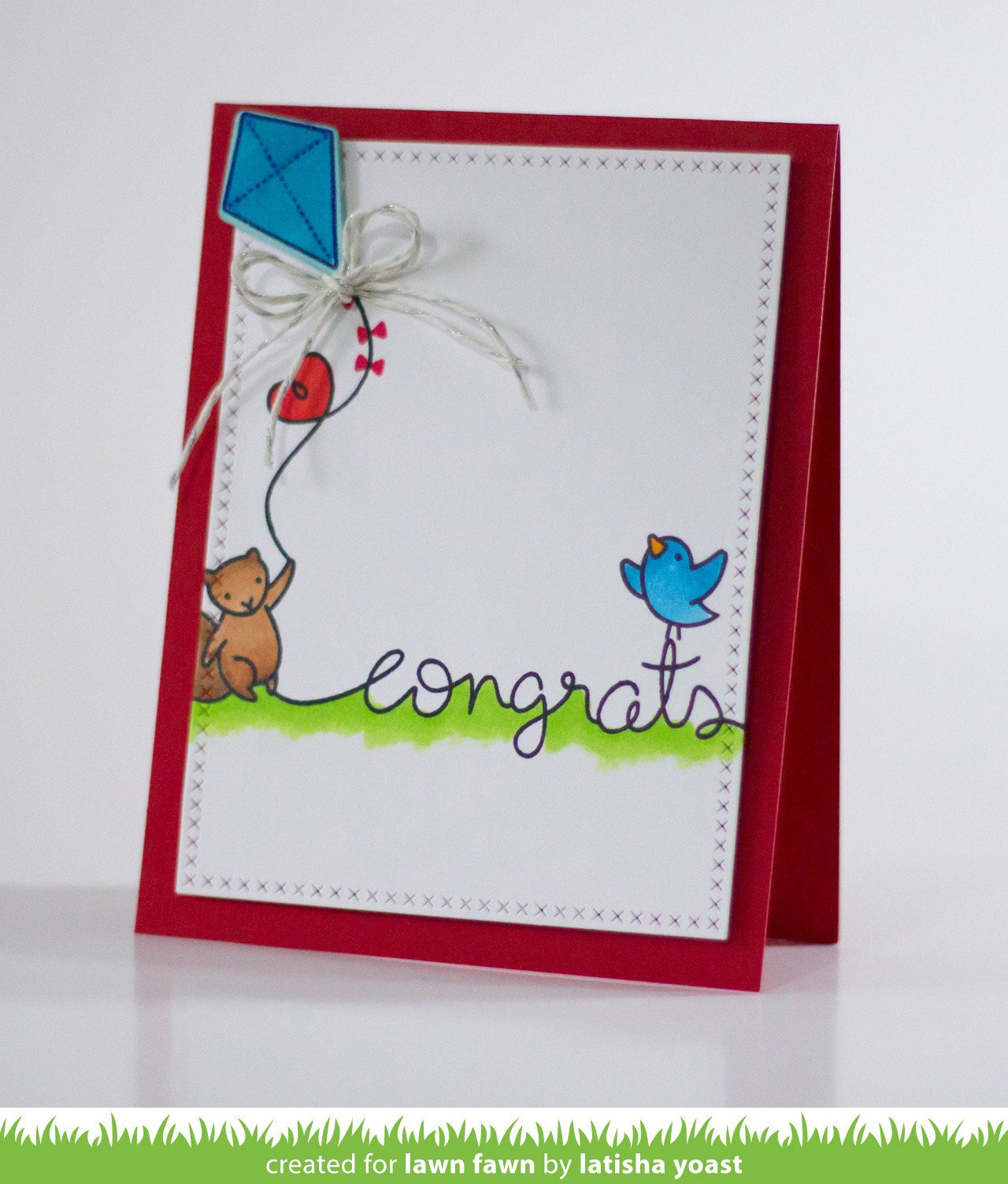 Lawn Fawn - Small Cross-Stitched Rectangle Stackables