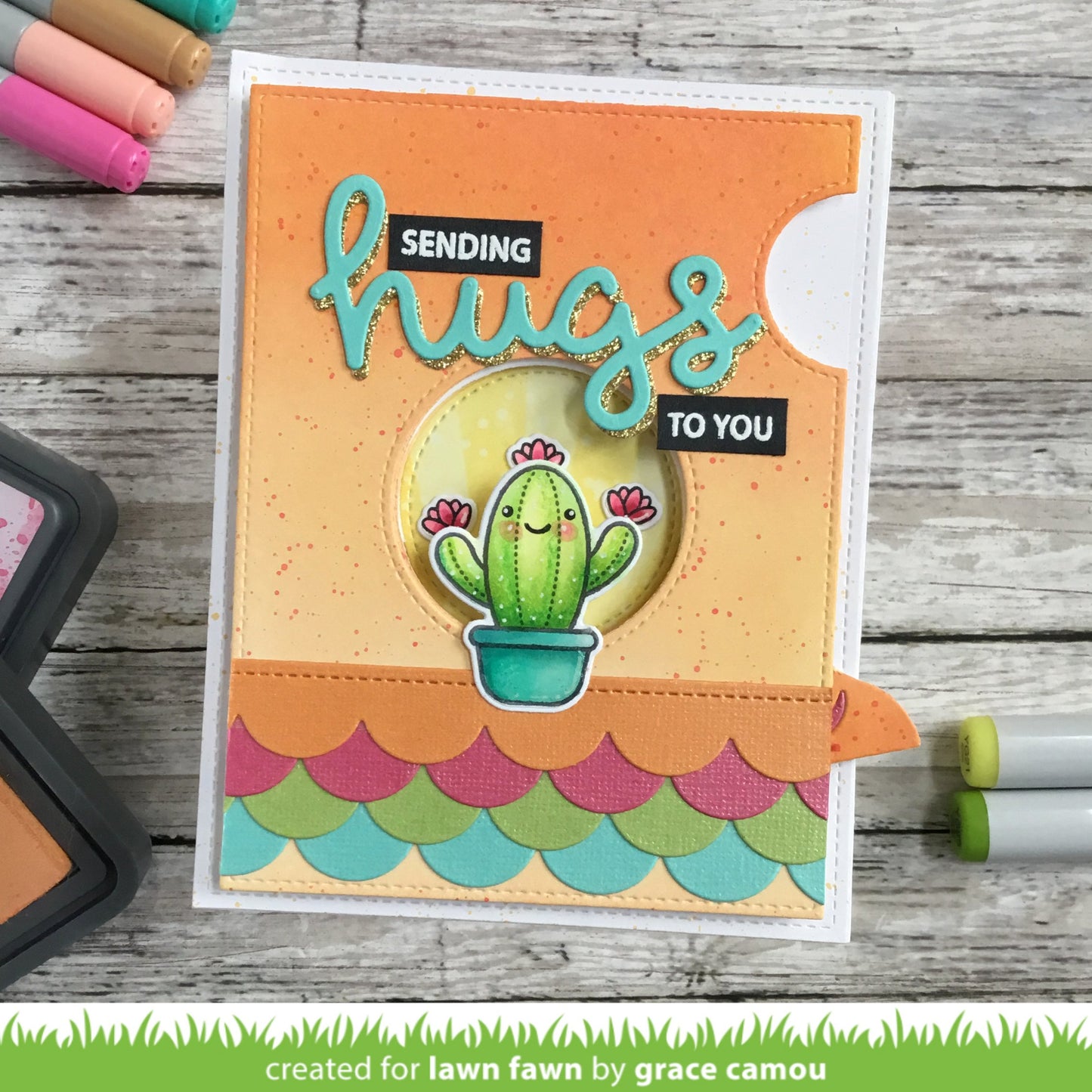 Lawn Fawn - Magic Iris Add-On
