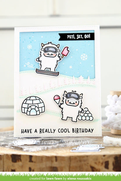 Lawn Fawn - Yeti Or Not