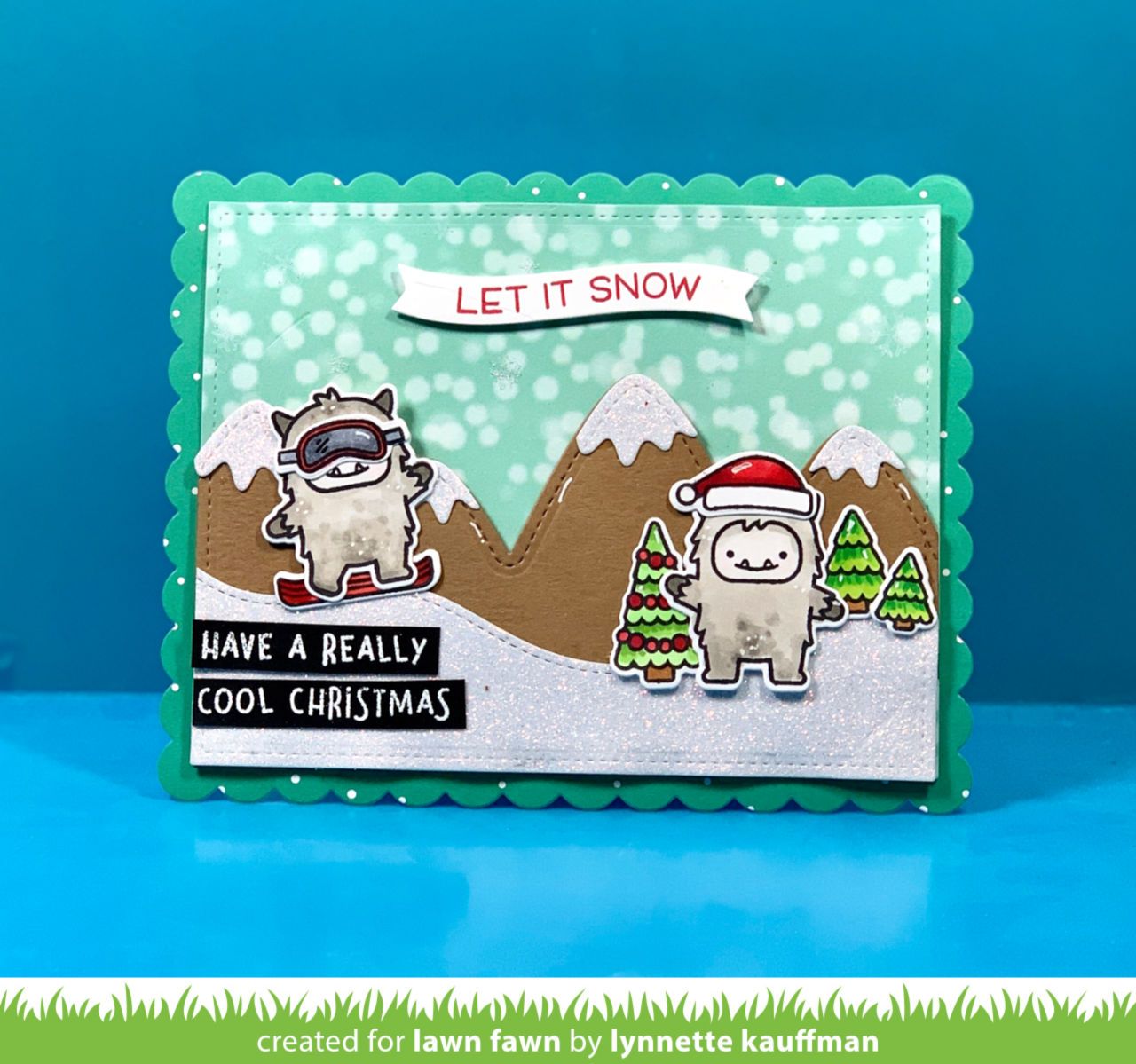 Lawn Fawn - Yeti Or Not