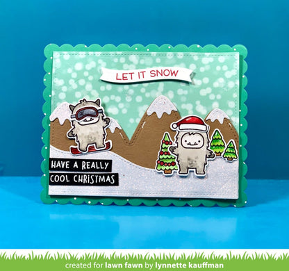 Lawn Fawn - Yeti Or Not