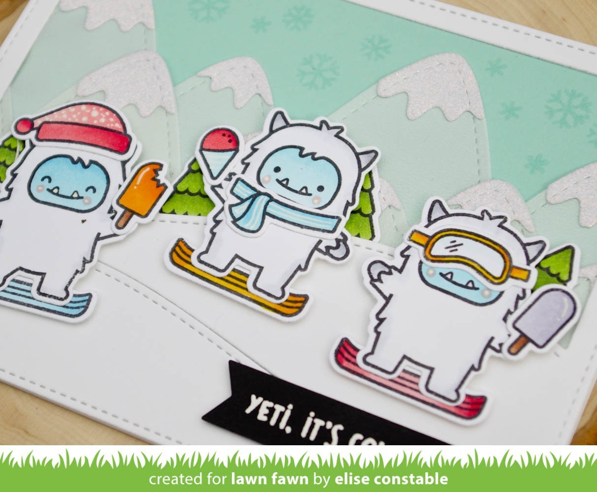 Lawn Fawn - Yeti Or Not