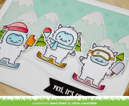 Lawn Fawn - Yeti Or Not