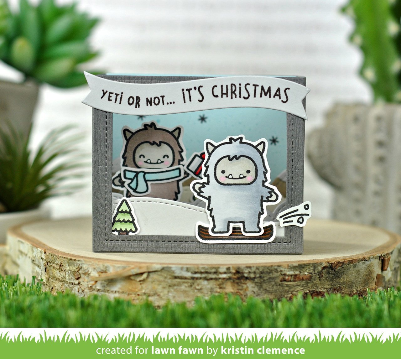 Lawn Fawn - Yeti Or Not
