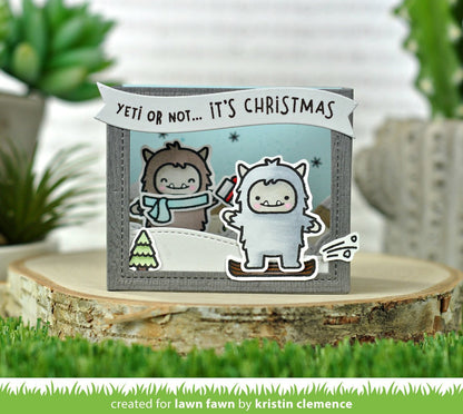 Lawn Fawn - Yeti Or Not