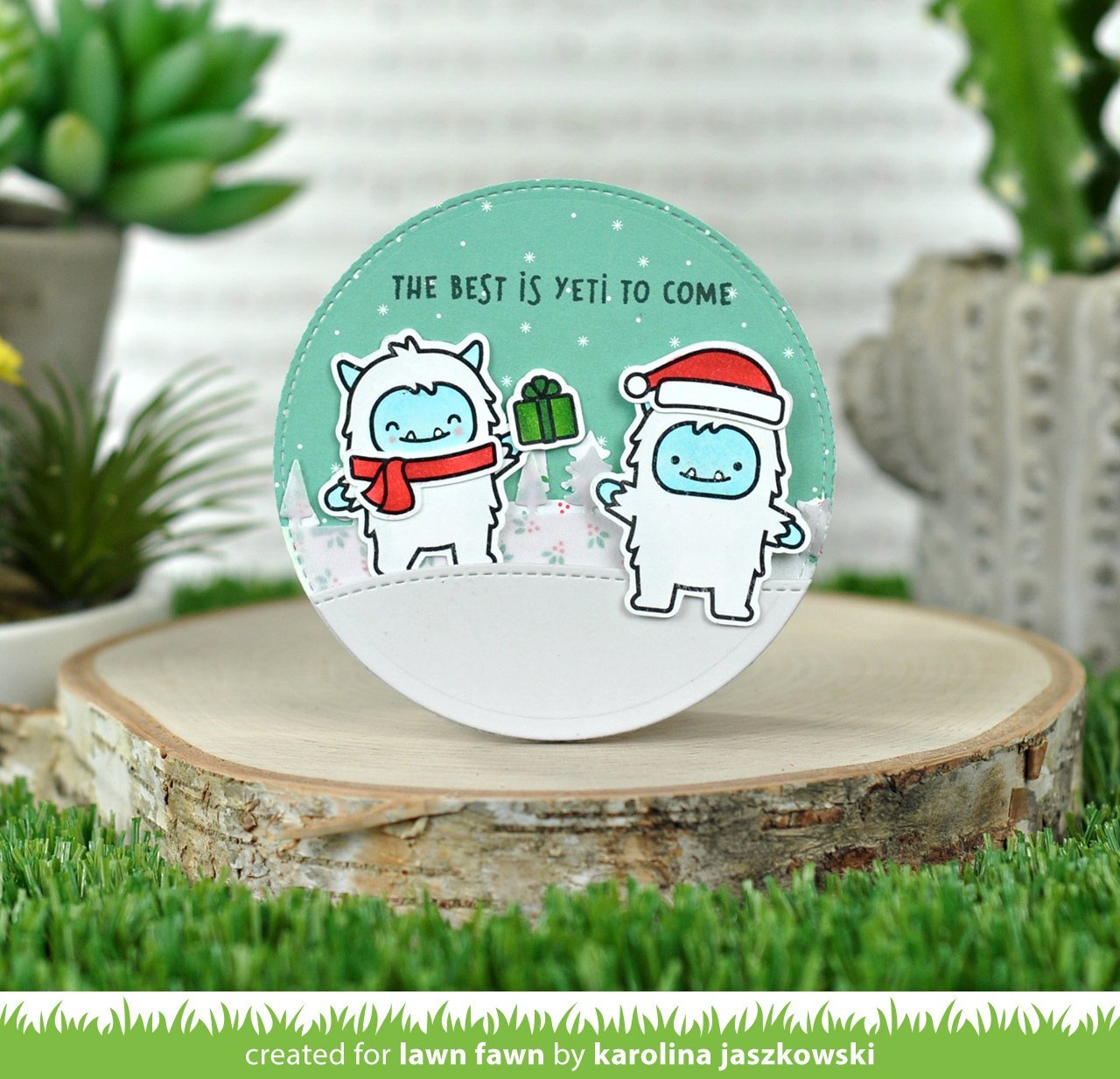 Lawn Fawn - Yeti Or Not