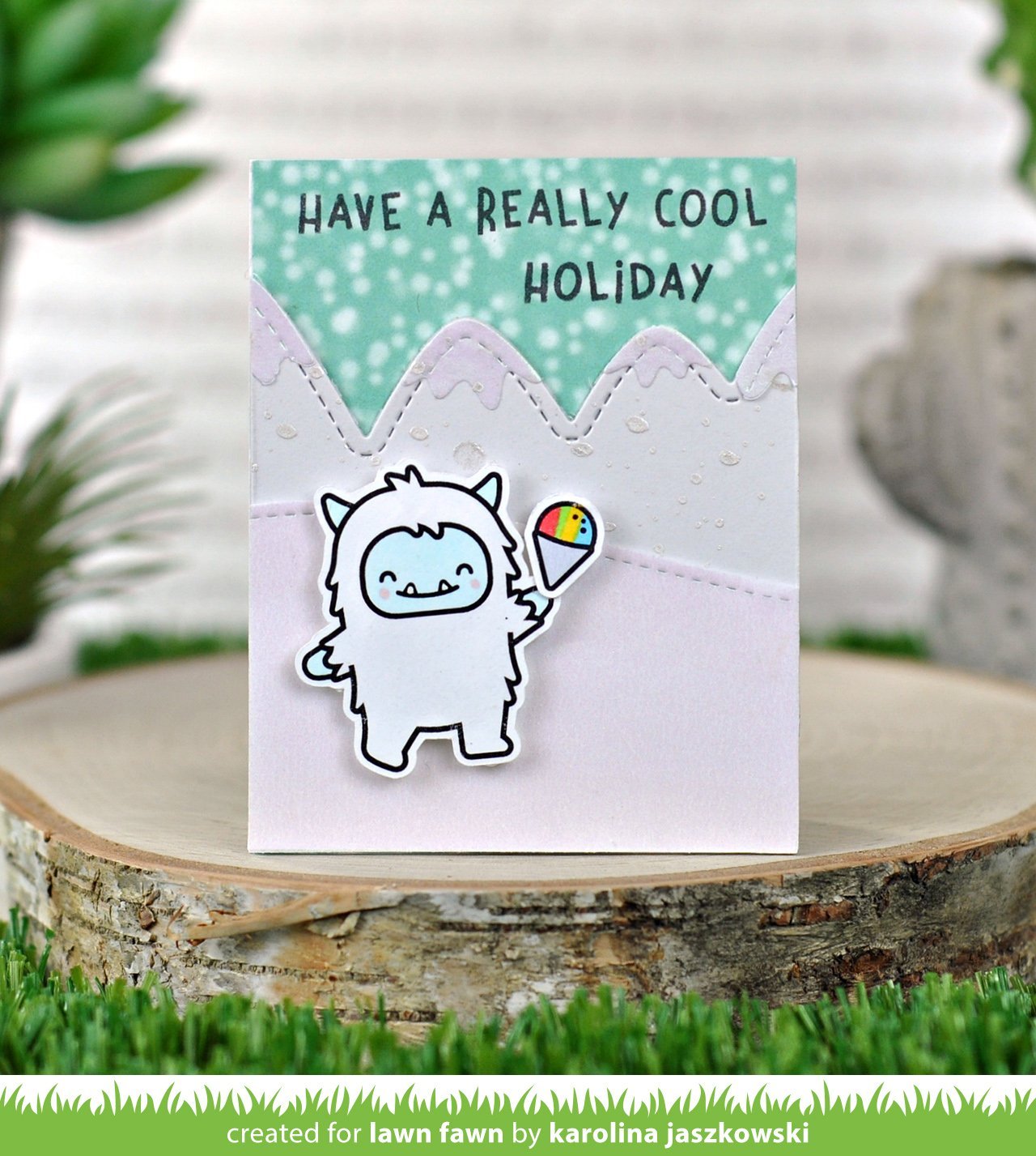 Lawn Fawn - Yeti Or Not