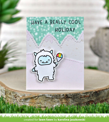 Lawn Fawn - Yeti Or Not