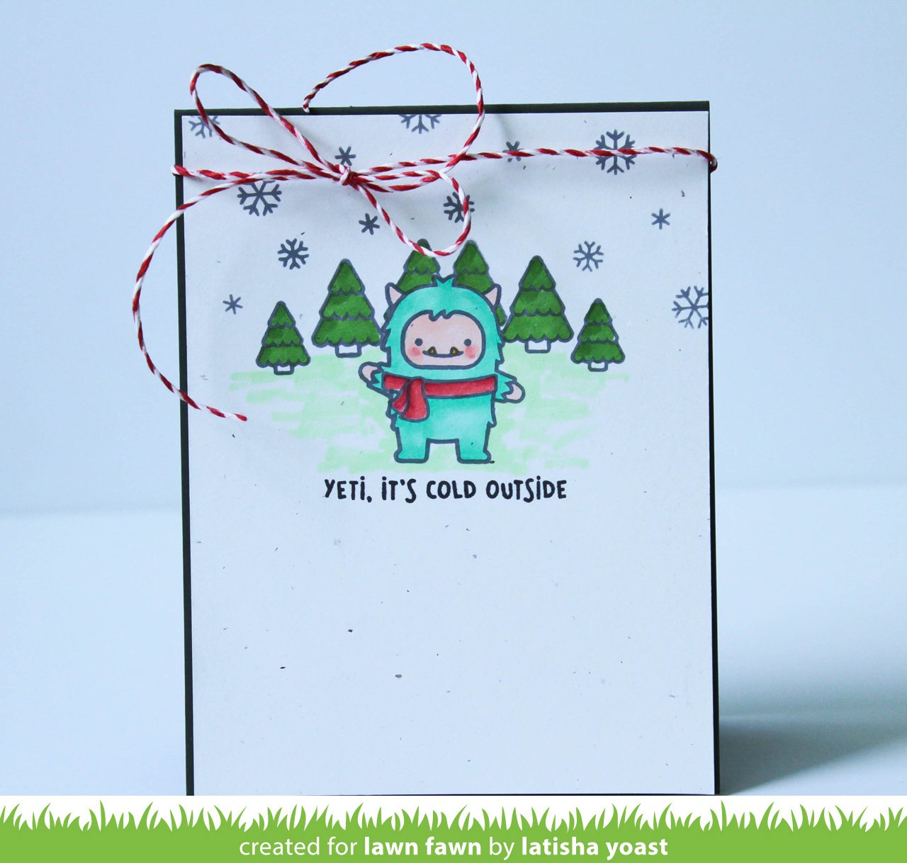 Lawn Fawn - Yeti Or Not