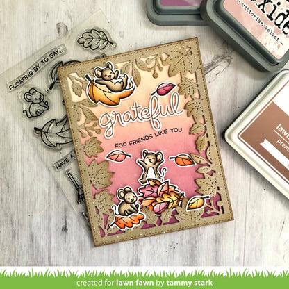 Lawn Fawn - Fall Leaves Backdrop
