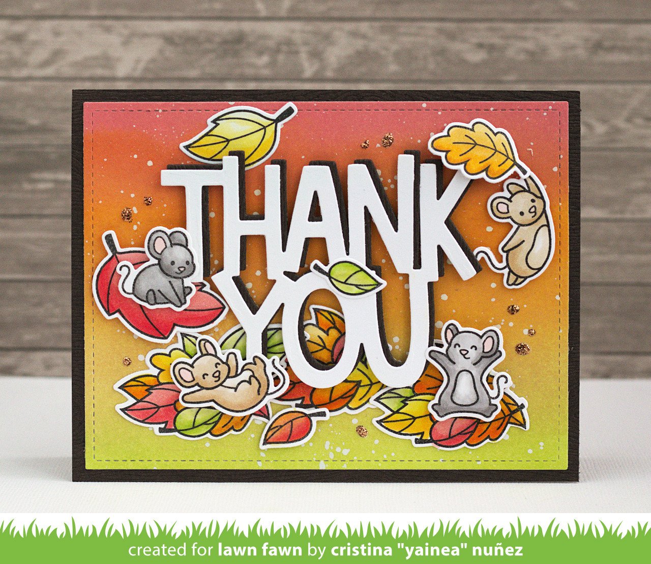 Lawn Fawn - Giant Thank You