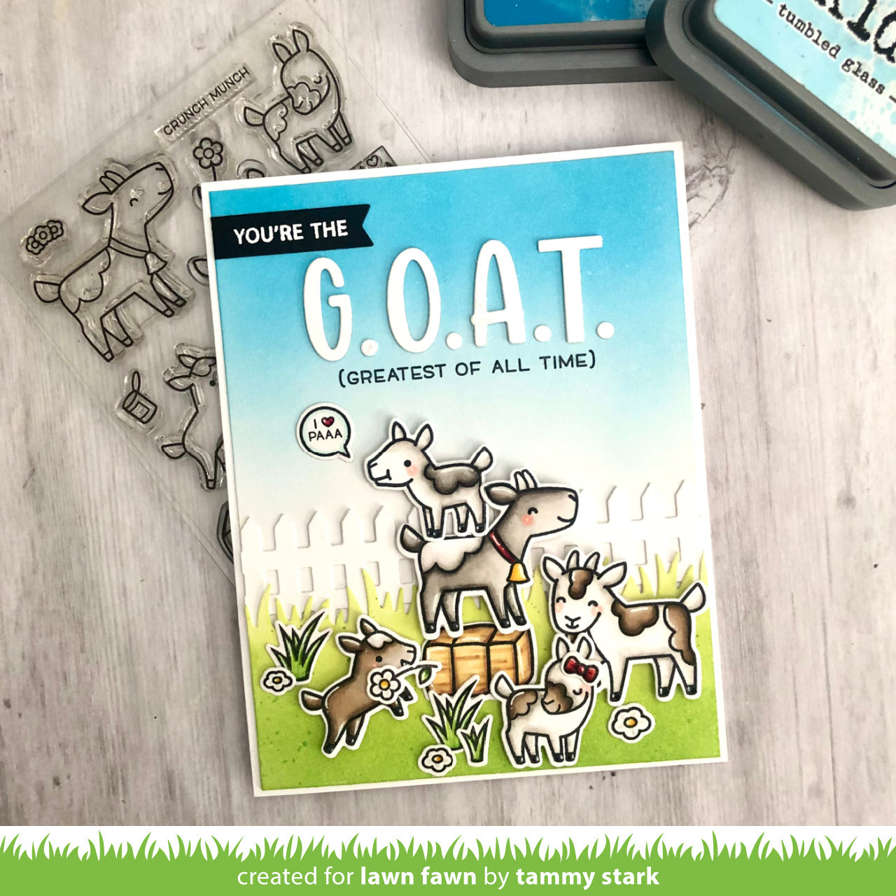 Lawn Fawn - You Goat This
