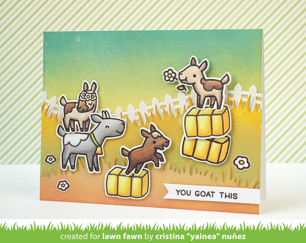 Lawn Fawn - You Goat This