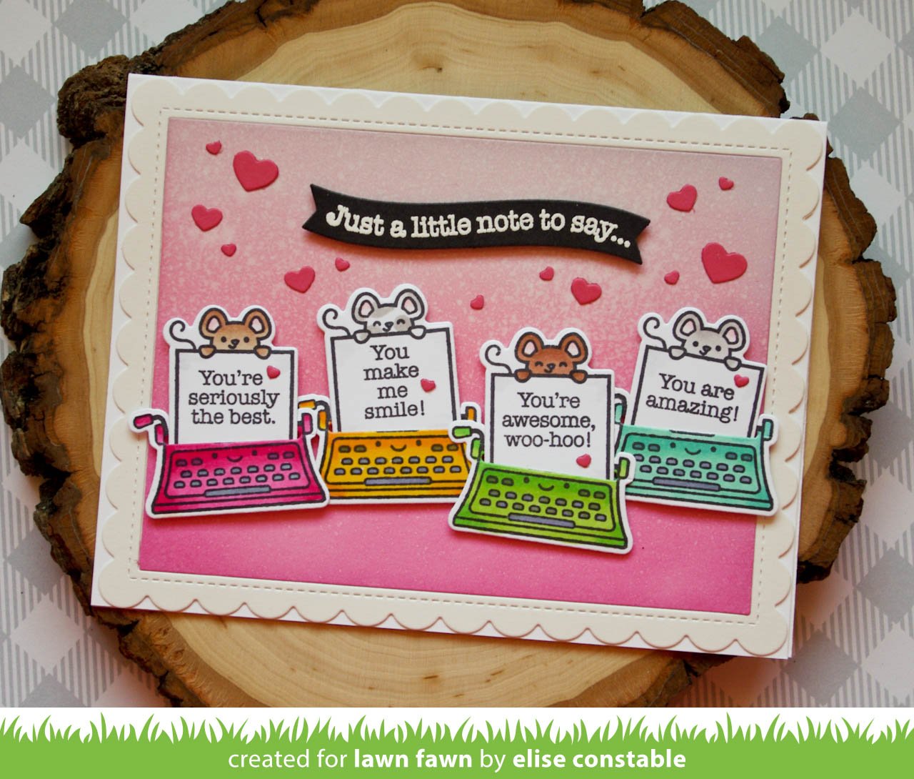 Lawn Fawn - You're Just My Type