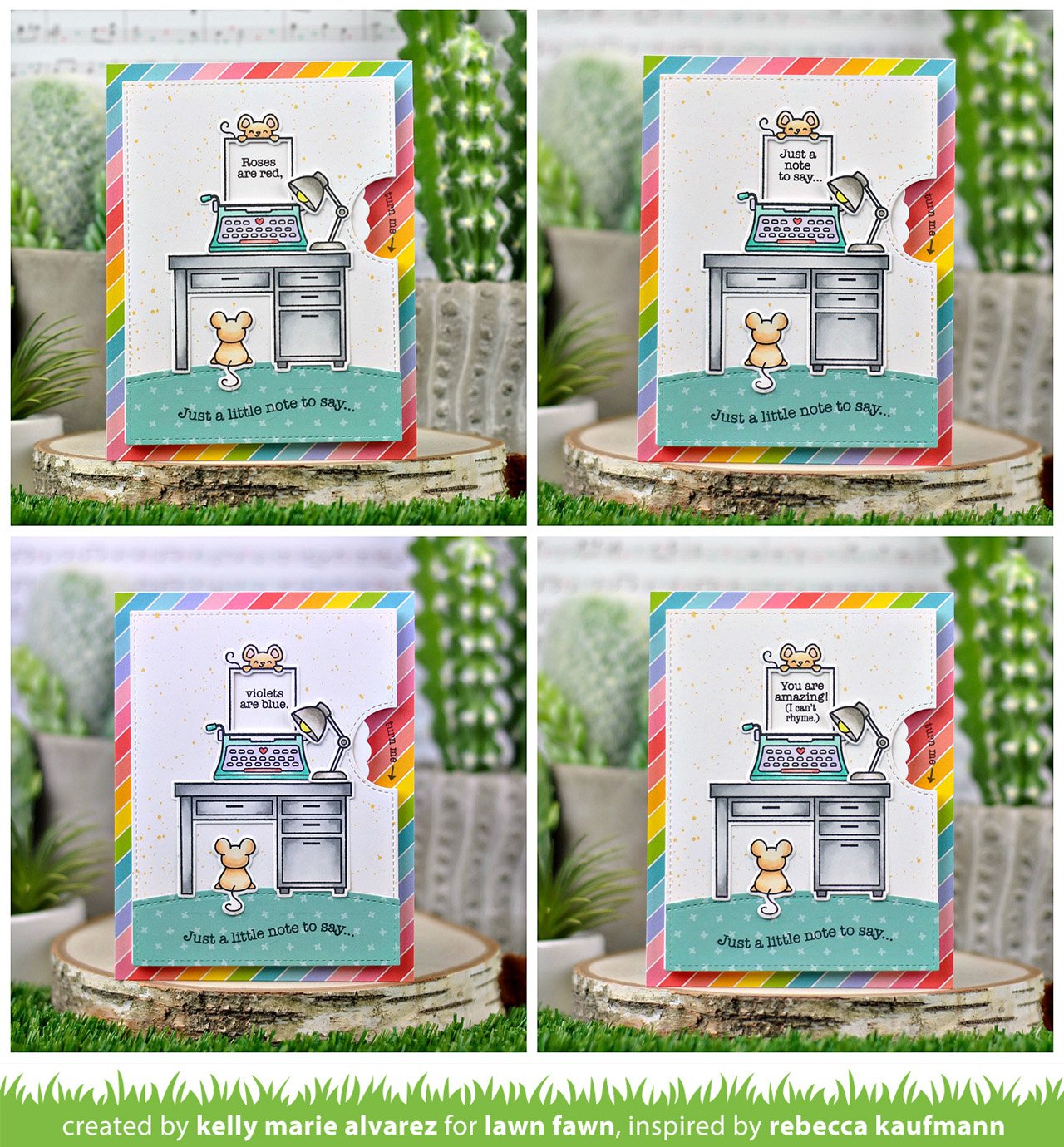 Lawn Fawn - You're Just My Type