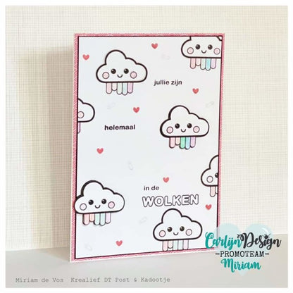 *Cloud9 Crafts & CarlijnDesign - In de wolken Stempels (In the clouds) Limited Edition
