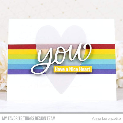 My Favorite Things - Heart Burst Hellos Die-namics