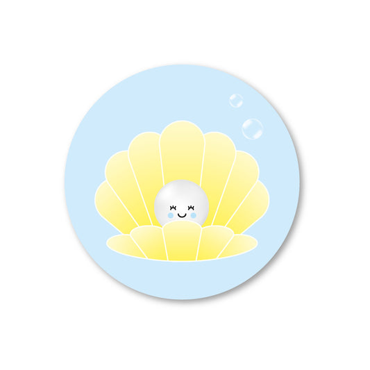 Studio Schatkist - Stickers Pearl Blue (5pcs)