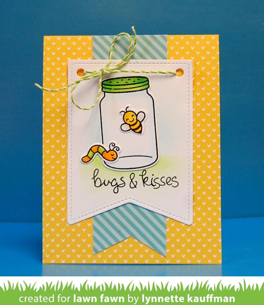 Lawn Fawn - Bugs And Kisses Lawn-Cuts