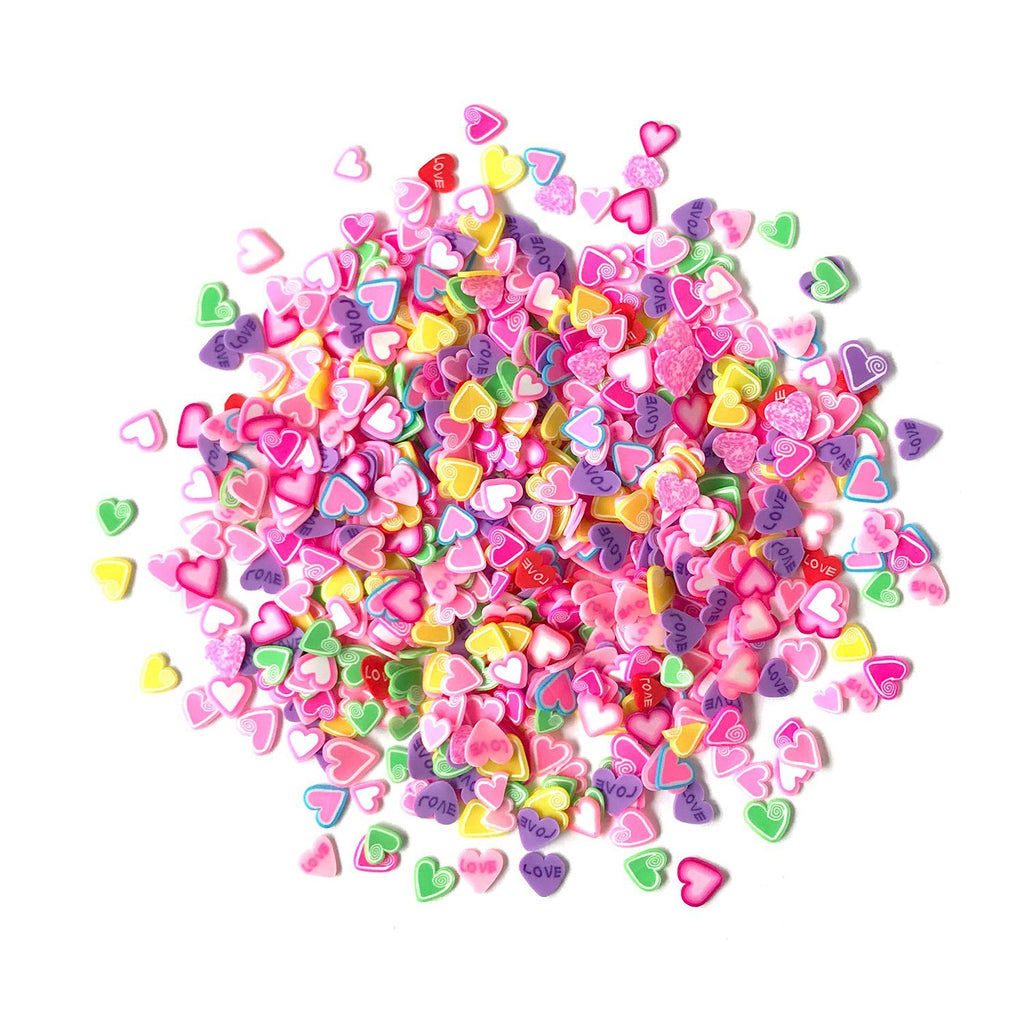 Buttons Galore - Candy Hearts Sprinkletz