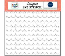 Carta Bella - Summer Scallops Stencil