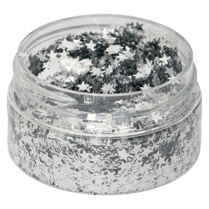 Cosmic Shimmer - Glitter Jewels Stars Silver