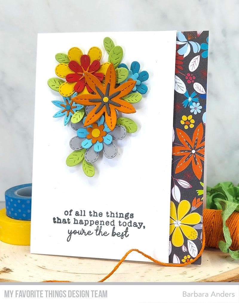 My Favorite Things - DBD Stitched Wildflowers Die-Namics
