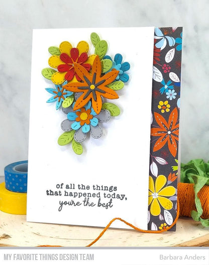 My Favorite Things - DBD Stitched Wildflowers Die-Namics