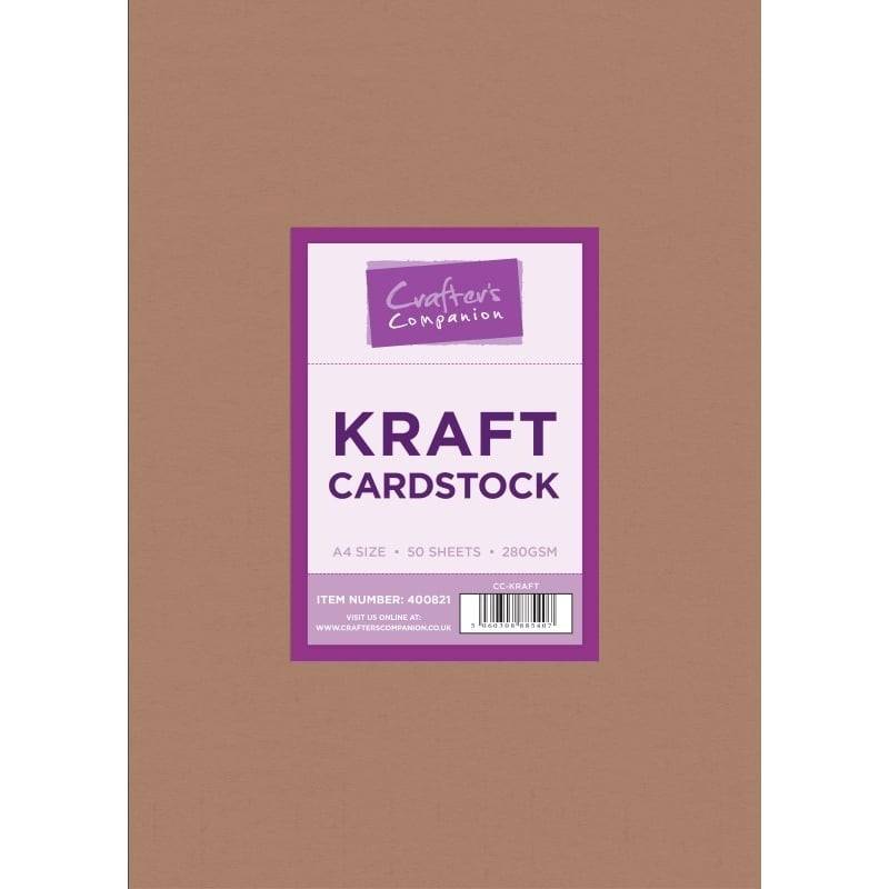 Crafter's Companion - Kraft Cardstock A4