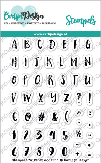 CarlijnDesign - Modern Alphabet