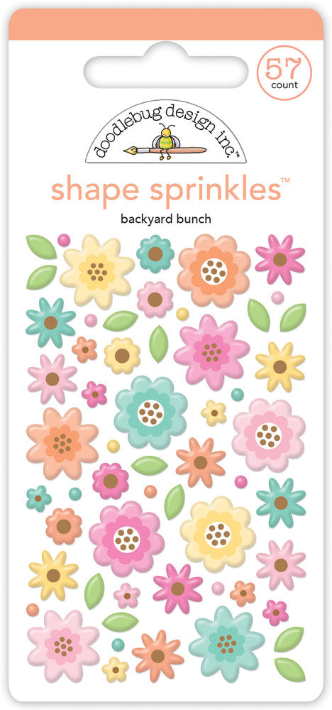 Doodlebug Design - Backyard Bunch Shape Sprinkles