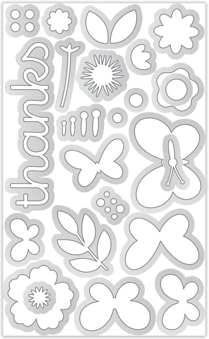 Doodlebug Design - Farmer's Market Butterfly Wishes Doodle Cuts