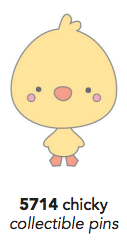 Doodlebug Design - Chicky Collectible Pins