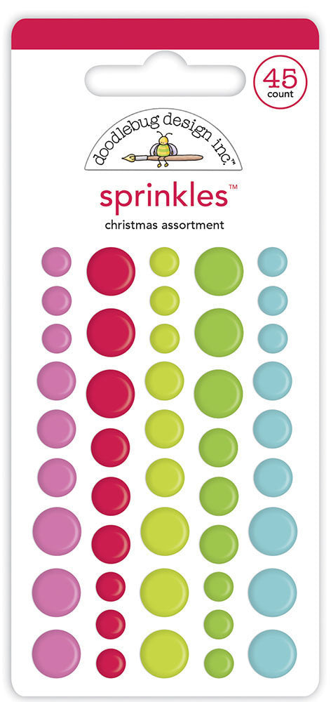 Doodlebug Design - Christmas Assortment Sprinkles (45pcs)