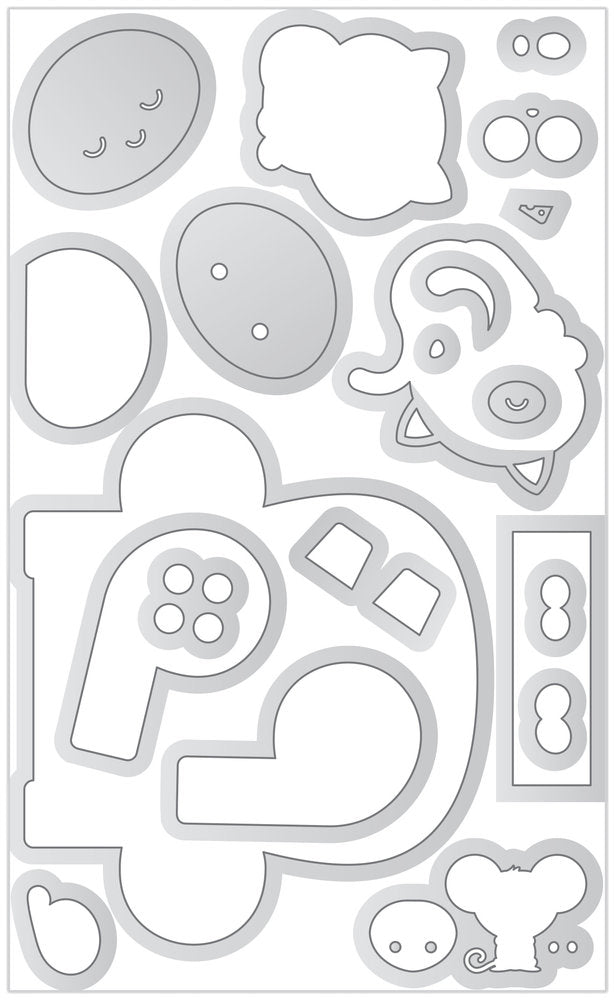 Doodlebug Design - Cozy Kitties Doodle Cuts