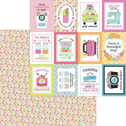 Doodlebug Design - Cute & Crafty Paper Pack 12x12"