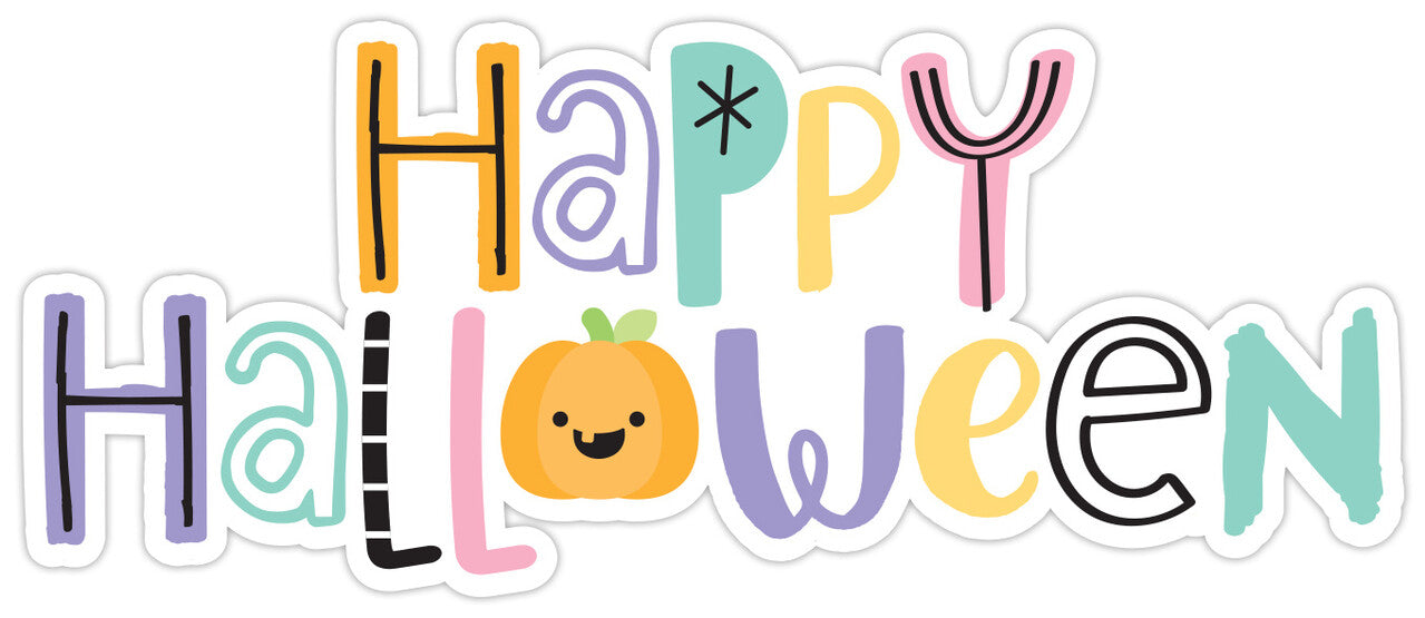 Doodlebug Design - Sweet & Spooky Happy Halloween Sticker Doodle