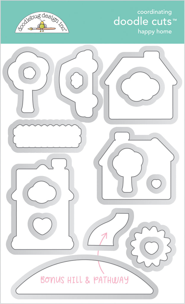 Doodlebug Design - Happy Home Doodle Cuts