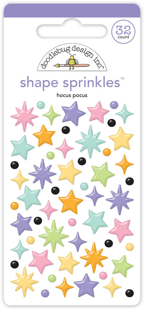 Doodlebug Design - Hocus Pocus Shape Sprinkles