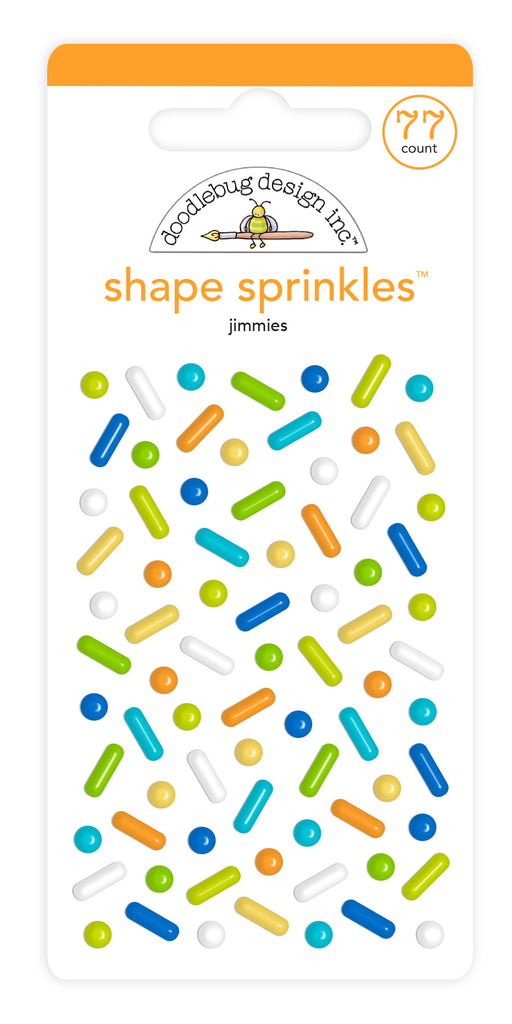 Doodlebug Design - Jimmies Shape Sprinkles (77pcs)