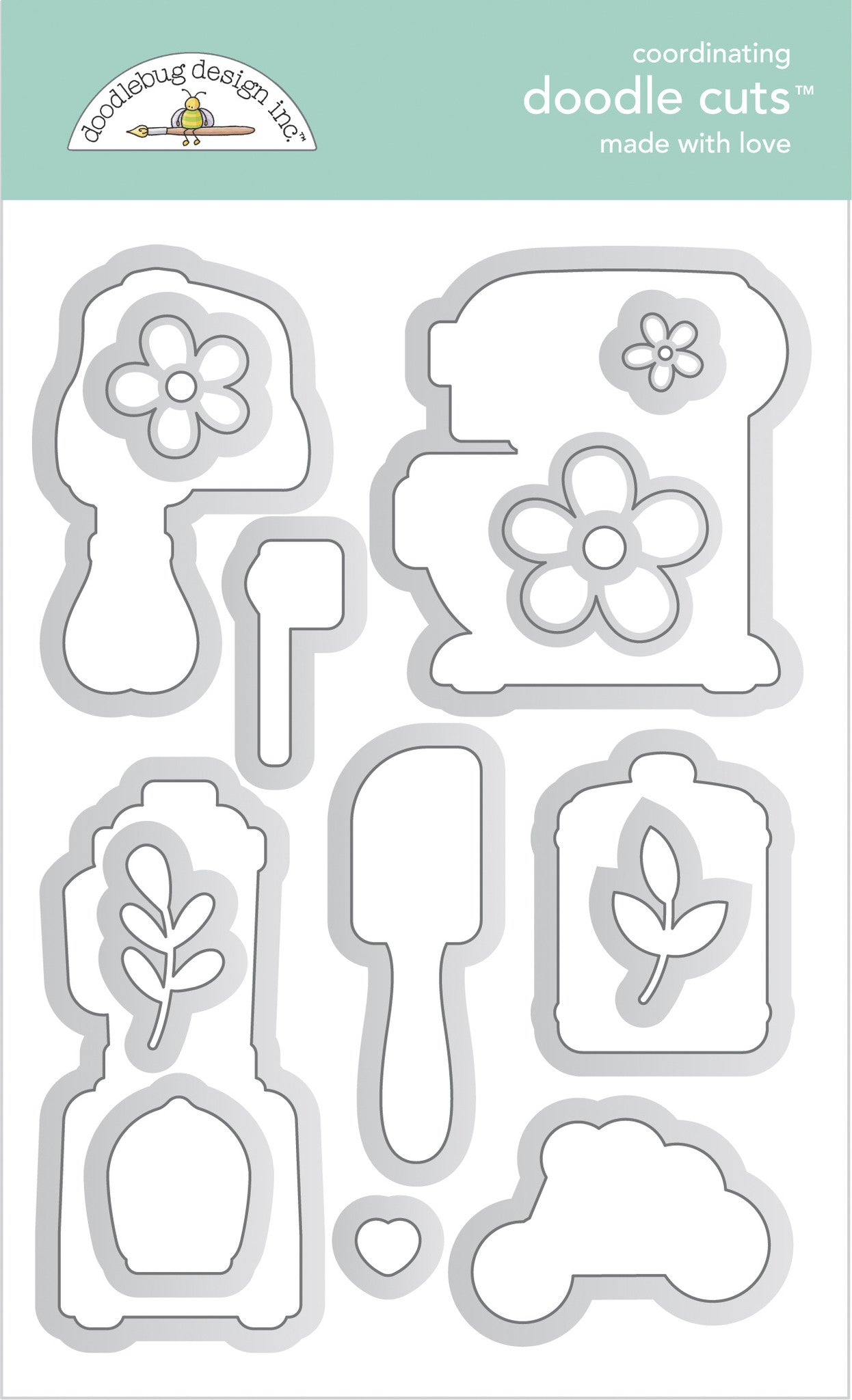 Doodlebug Design - Made With Love Doodle Cuts