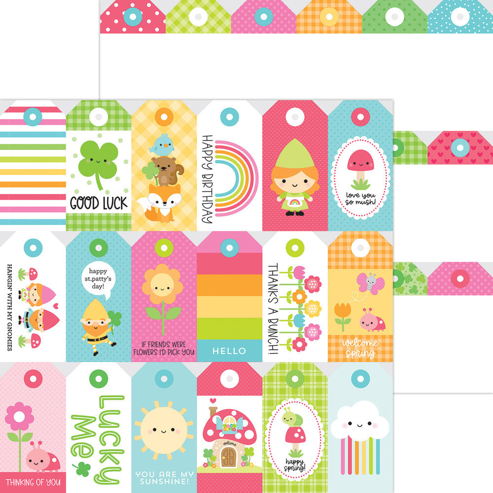 Doodlebug Design - Over The Rainbow 12x12 Inch Paper Pack