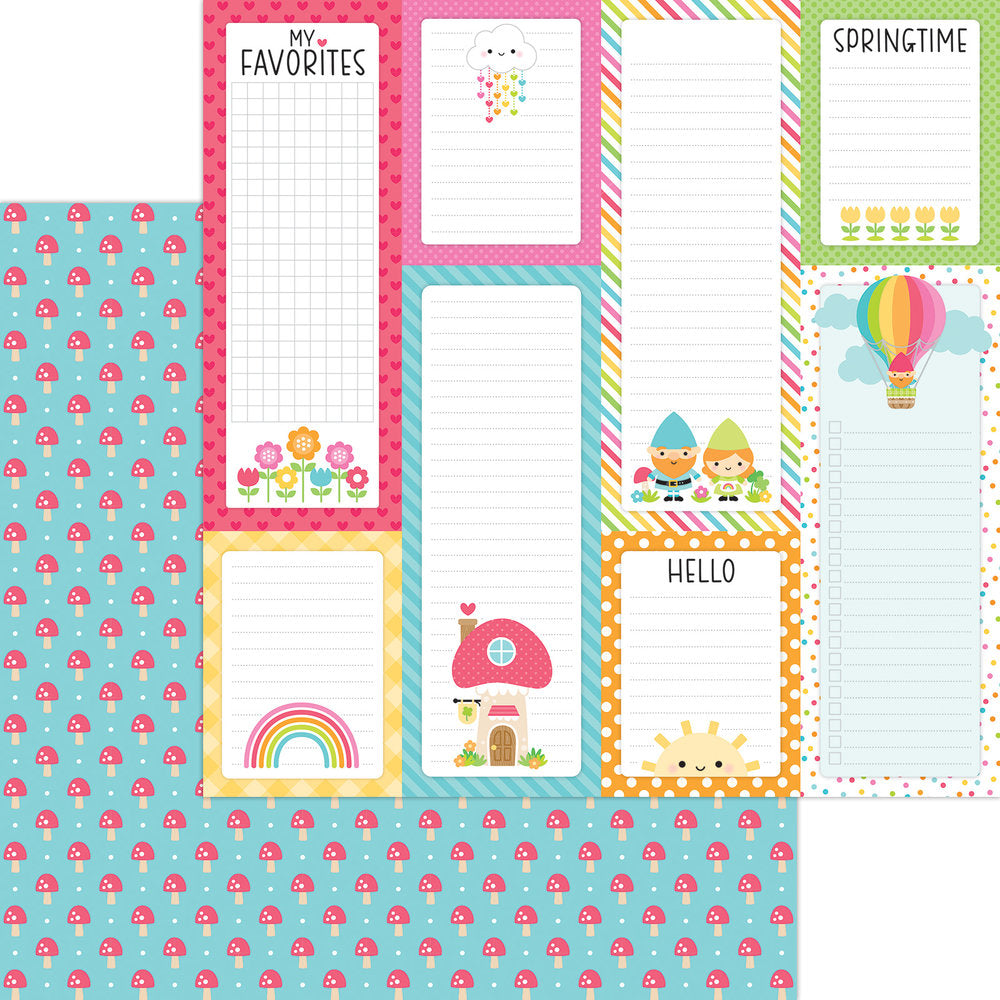 Doodlebug Design - Over The Rainbow 12x12 Inch Paper Pack